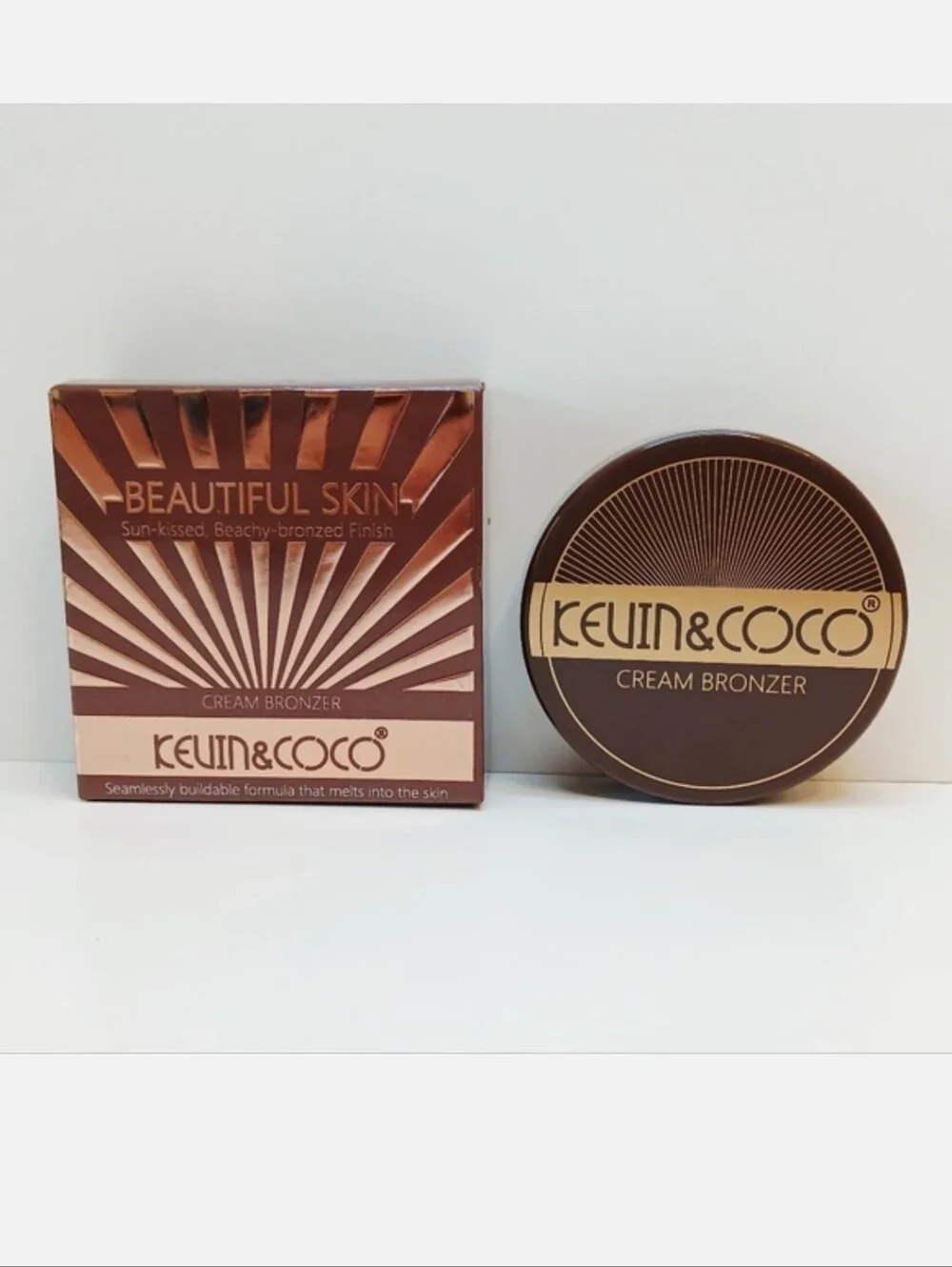 Kevin & Coco Cream Bronzer Sun-Kissed Beachy Bronzed Finish Eaay to Blend #02